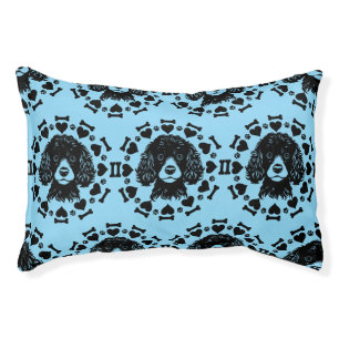 Poodle Dog Owner Pet Bed