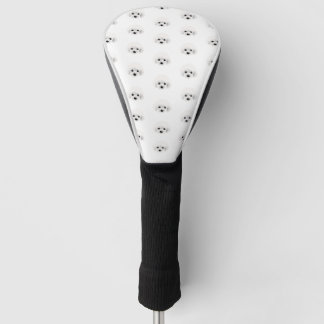 Poodle dog _ pattern golf head cover