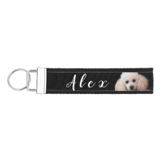 Poodle Dog personalized keychain