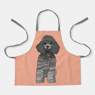 Poodle Dog Pet Kids Apron