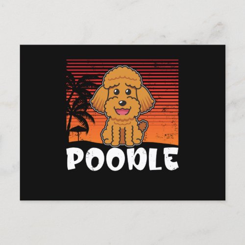 Poodle Dog  Poodles Postcard
