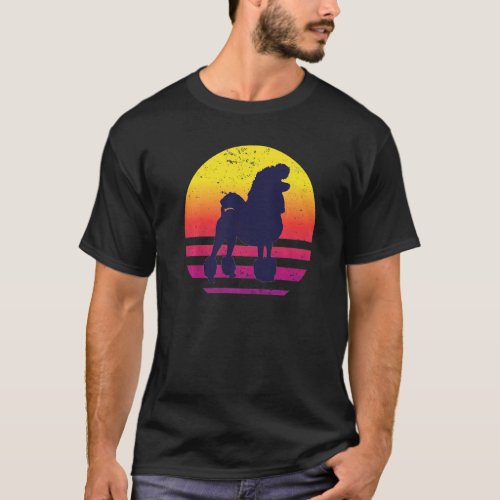 Poodle Dog Retro 13 T-Shirt