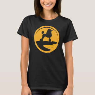 Poodle Dog Retro  2 T-Shirt