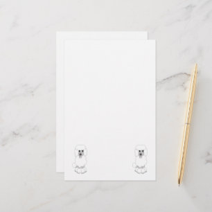 Poodle Dog Stationery