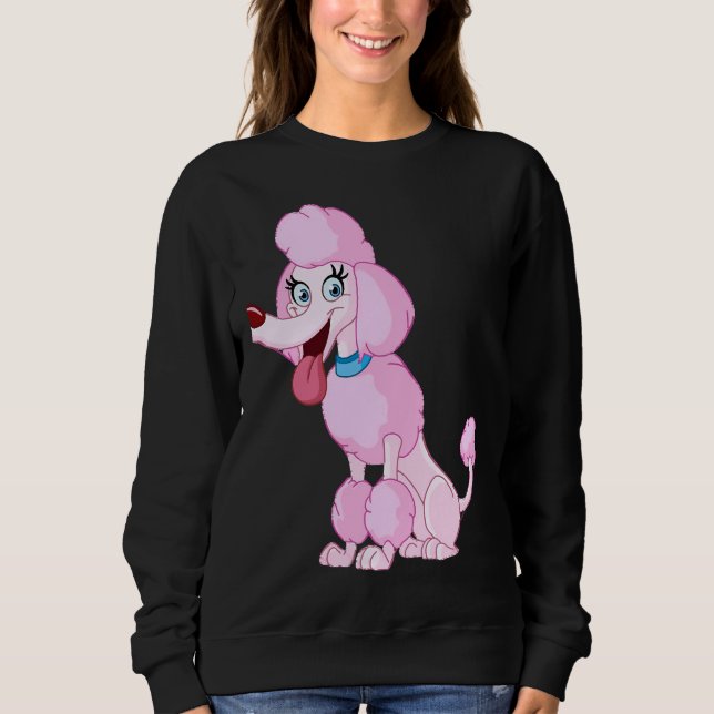 Poodle Dog      Sweatshirt (Front)