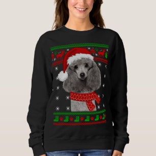 Poodle Dog Ugly Sweater Christmas Puppy Dog Lover