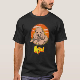 Poodle Dog Vintage 16 T-Shirt