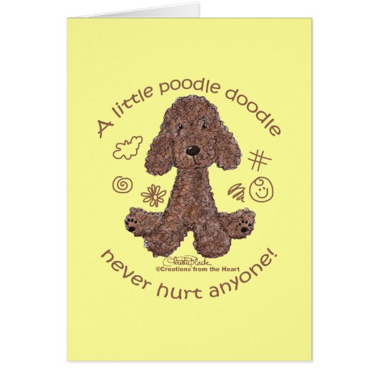 Poodle Doodle Cards (Front)