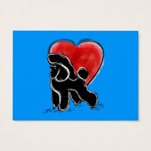Poodle Drawing (Back)