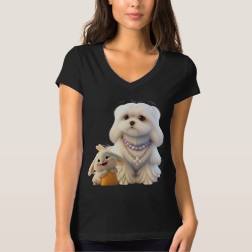 poodle excessive love is guilty love T_Shirt