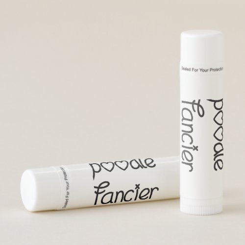 poodle fancier lip balm