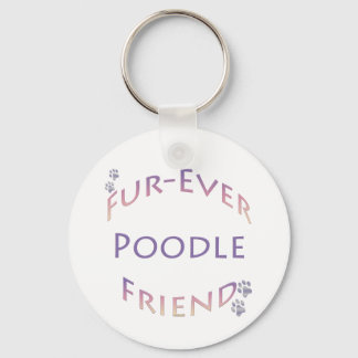 Poodle Furever Keychain