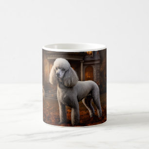 Poodle Halloween Scary Coffee Mug