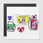 Poodle heart (Front/Back)