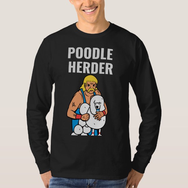 Poodle Herder T-Shirt (Front)