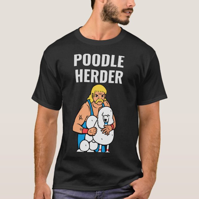 Poodle Herder T-Shirt (Front)