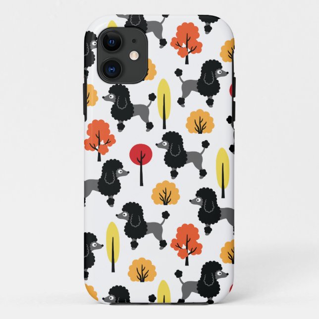 Poodle in the park Case-Mate iPhone case (Back)