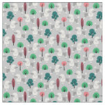 Poodle in the park fabric