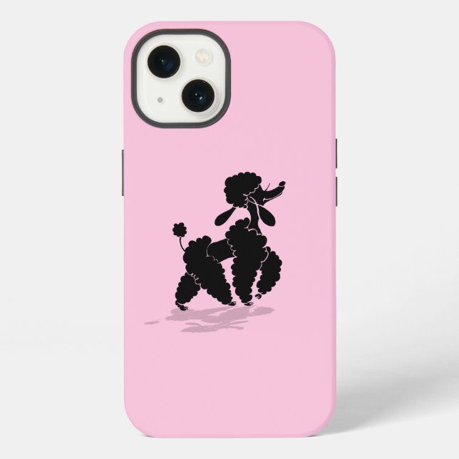 Poodle  iphone case (Back)