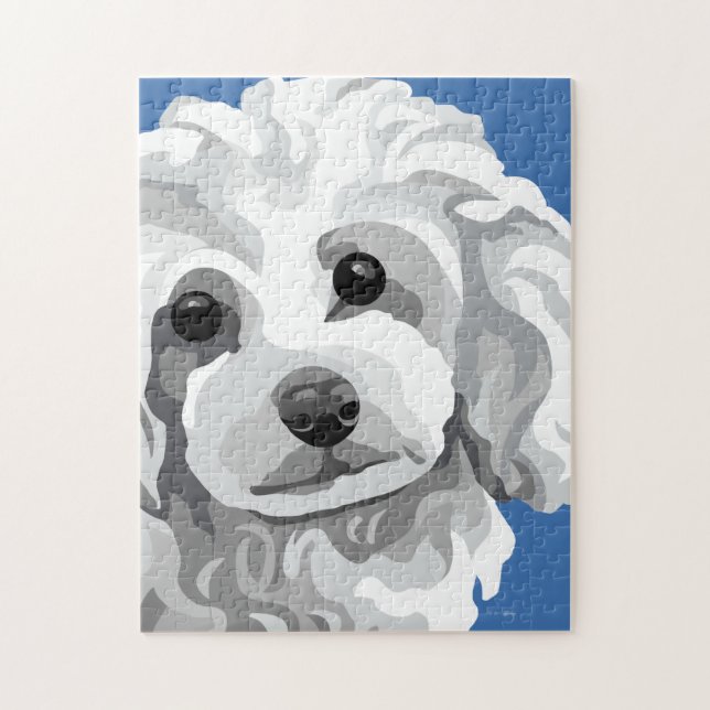 Poodle Jigsaw Puzzle (Vertical)
