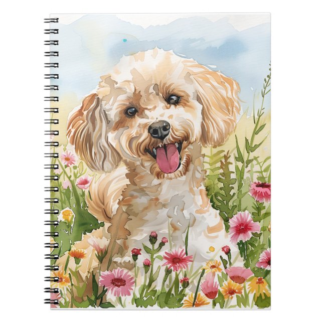 Poodle Journal – Dog Mom Notes (Front)