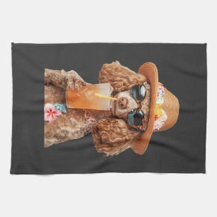 Poodle Kitchen Towel