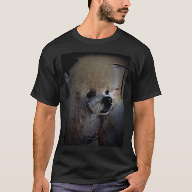Poodle Love Bodhi 3  By Tony Dupuis T-Shirt (Front)