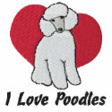 Poodle Love embroideredshirt