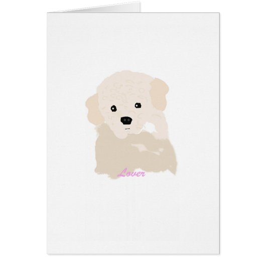 Poodle Lover Cards (Front)