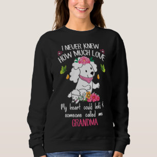 POODLE LOVER      SWEATSHIRT