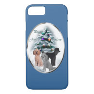 Poodle Lovers Christmas iPhone 8/7 Case