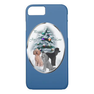 Poodle Lovers Christmas iPhone 8/7 Case