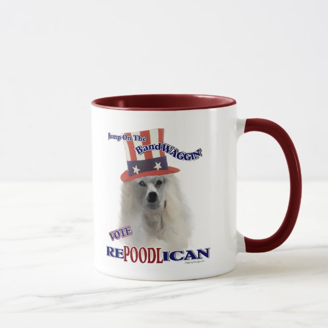 POODLE Lovers Gifts Mug (Right)