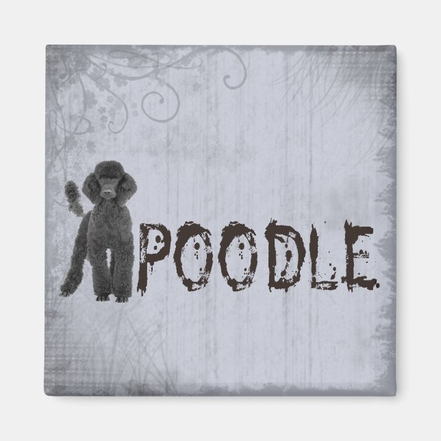 Poodle Magnet (Front)