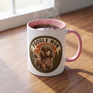 Poodle Mom Coffee Mug   Doodle Dog Mom Gift