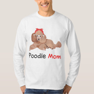 Poodle Mom Dog Bandana Pet Lover Gift Womens Poodl T-Shirt