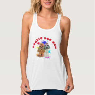 Poodle Mom Dog Lover Best Dog Mom Ever Tank Top