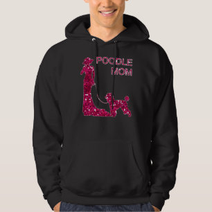 Poodle Mom Fitted Scoop Hoodie