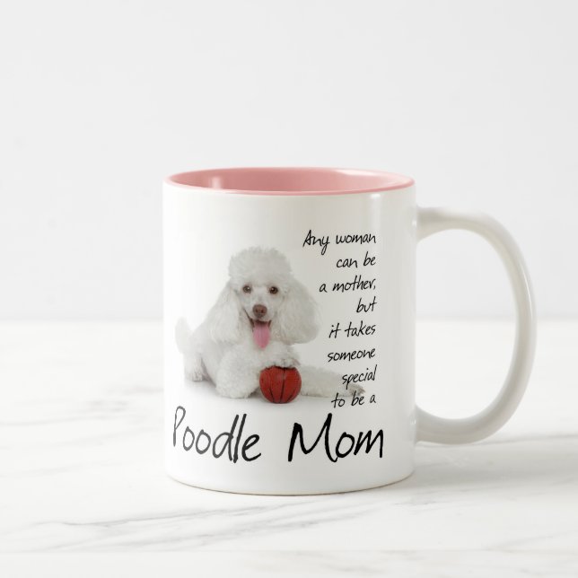 Poodle Mom Mug (Right)