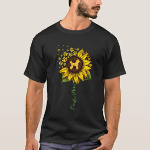 Poodle Mom Sunflower Poodle Lover Gifts Dog Mom Ma T-Shirt