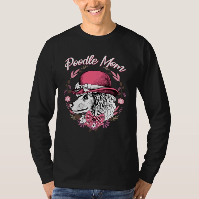 Poodle Mom                                     T-Shirt (Front)