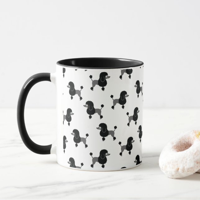 Poodle Mug (With Donut)