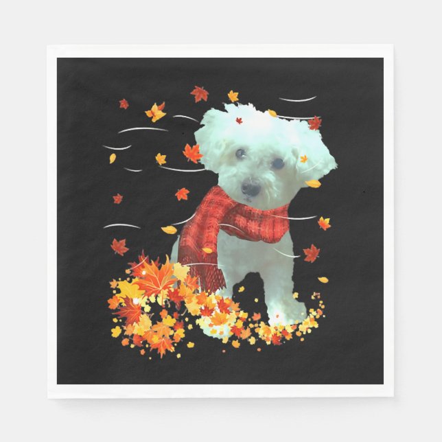 Poodle Napkins (Front)