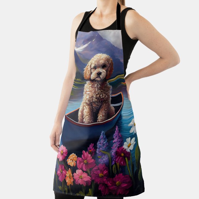 Poodle on a Paddle: A Scenic Adventure Apron (Insitu)