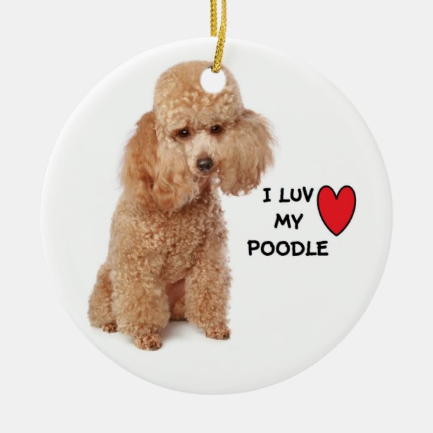 Poodle Christmas Ornaments Zazzle 100 Satisfaction Guaranteed!