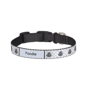 Poodle Painting Miniature Toy Black Original Art Pet Collar