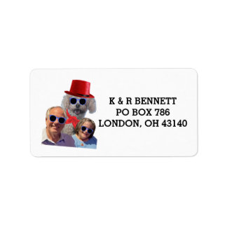 Poodle Parents Address Labels