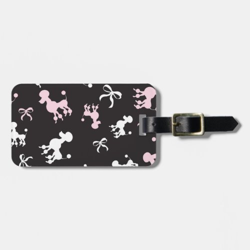 Poodle Passion Luggage Tag