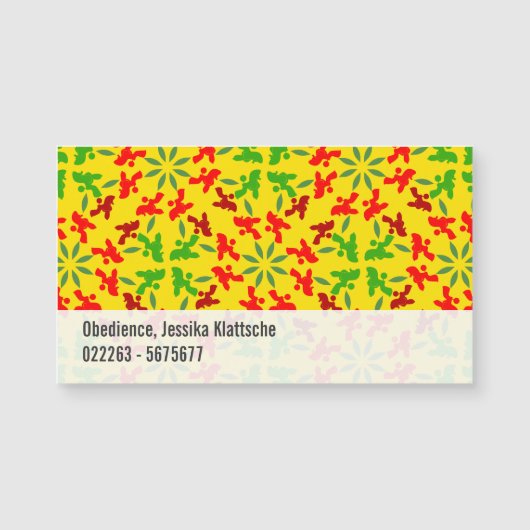 Poodle Pattern (Front)