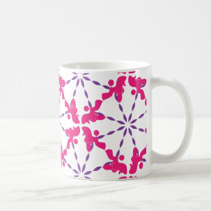 Poodle Pattern Illustration customizable  Coffee Mug